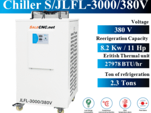 Chiller Water Cooling เครื่องชิลเลอร์ เครื่องทำความเย็น JLFL-3000 / 380V