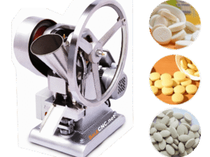 เครื่องตอกเม็ดยา เครื่องอัดเม็ด เครื่องผลิตเม็ดยา แบบตอก 1 หลุม Single Punch Tablet Machine