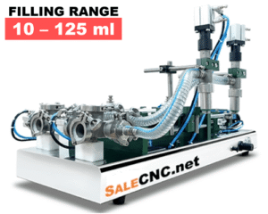 Automatic Liquid Filling Machine (Double) เครื่องบรรจุของเหลวอัตโนมัติ 10-125 ml