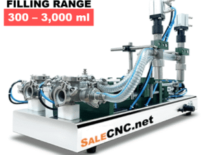 Automatic Liquid Filling Machine (Double) เครื่องบรรจุของเหลวอัตโนมัติ 300-3000 ml