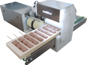เครื่องเสียบไม้อัตโนมัติ ไส้กรอกอีสาน Automatic Northeastern Sausage Skewer Machines