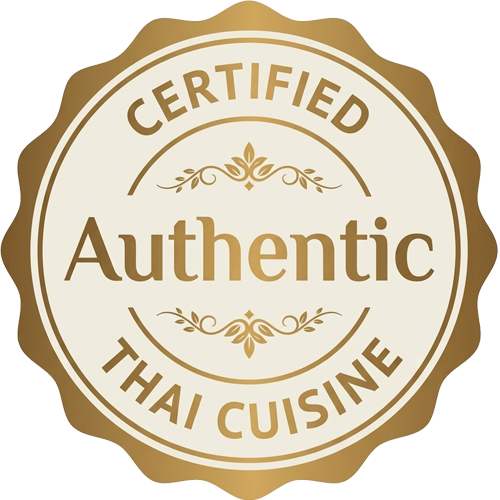Certified Authentic Thai Cuisine