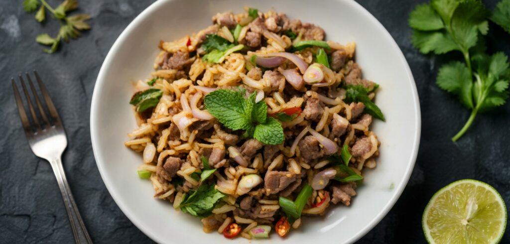 Larb (Minced Meat Salad)